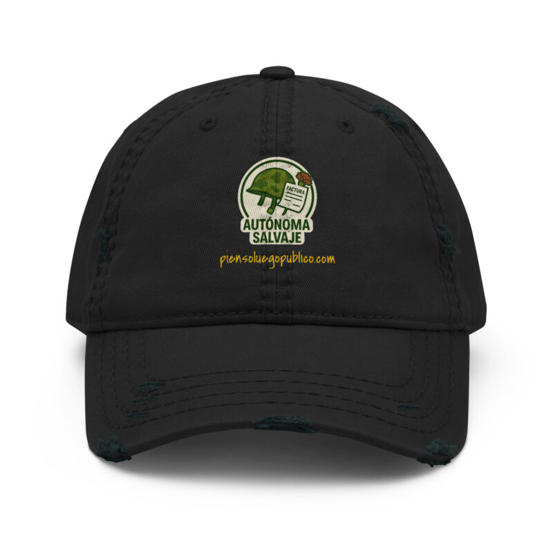 Gorra desgastada | Cobro por pensar – Autónoma Salvaje