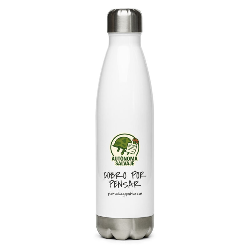 Botella blanca de acero inoxidable Autónoma Salvaje