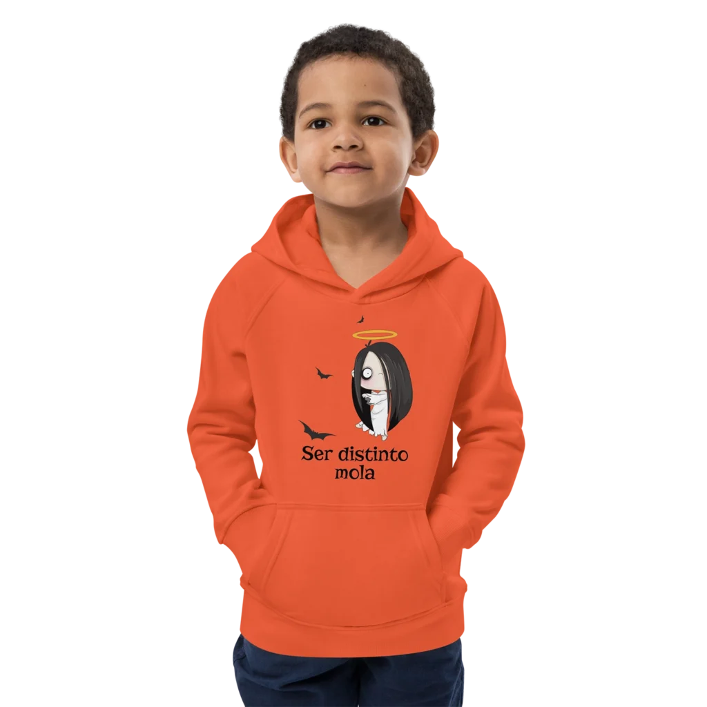 Sudadera ecológica con capucha para niños Halloween